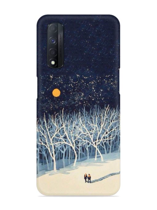 Full Moon Snowshoe Tour Snap Case for Realme Narzo 30 (4G)