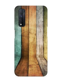 Wooden Realistic Art Snap Case for Realme Narzo 30 (4G)