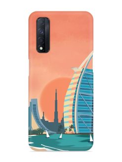 Dubai Architectural Scenery Snap Case for Realme Narzo 30 (4G)