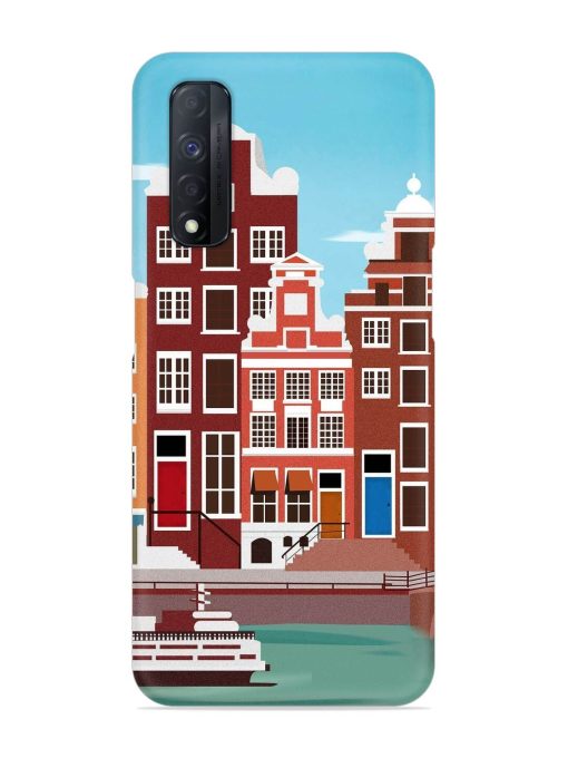 Scenery Architecture Amsterdam Landscape Snap Case for Realme Narzo 30 (4G)