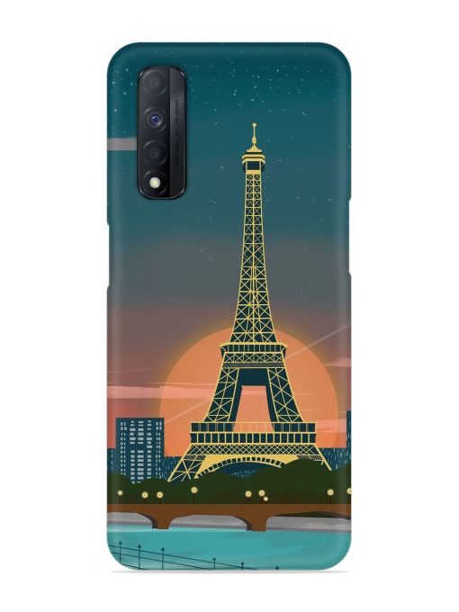 Scenery Architecture France Paris Snap Case for Realme Narzo 30 (4G)