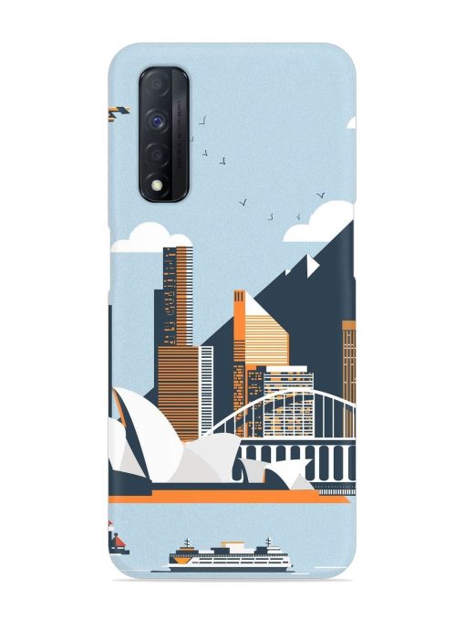 Sydney Opera Landscape Snap Case for Realme Narzo 30 (4G)