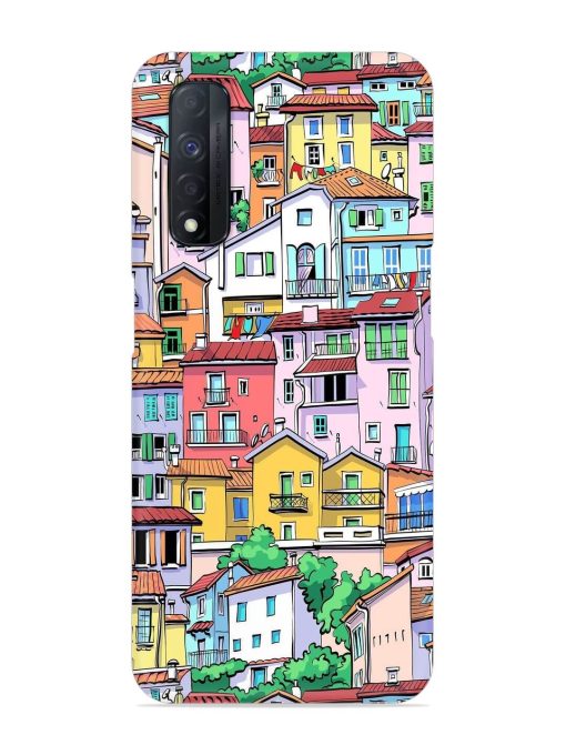 Europe Old Town Snap Case for Realme Narzo 30 (4G)