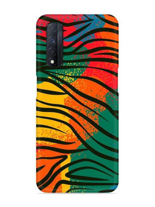 Bright Colorful Snap Case for Realme Narzo 30 (4G)