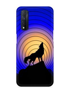 Fox Roaring Design Snap Case for Realme Narzo 30 (4G)