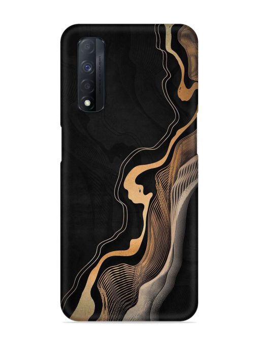 Abstract Art Snap Case for Realme Narzo 30 (4G) Edge Zapvi