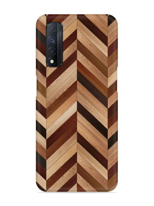 Seamless Wood Parquet Snap Case for Realme Narzo 30 (4G)