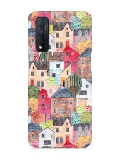 Abstract Seamless Pattern Snap Case for Realme Narzo 30 (4G)