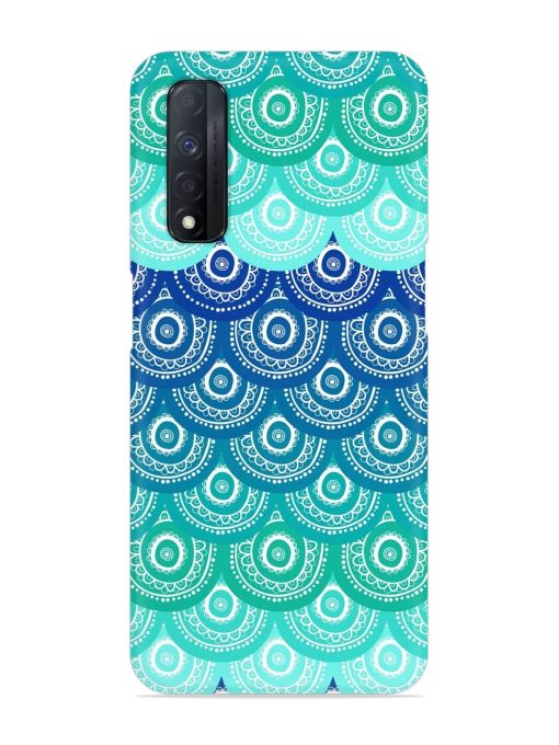 Ethnic Seamless Pattern Snap Case for Realme Narzo 30 (4G)