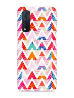 Abstract Triangle Background Snap Case for Realme Narzo 30 (4G)