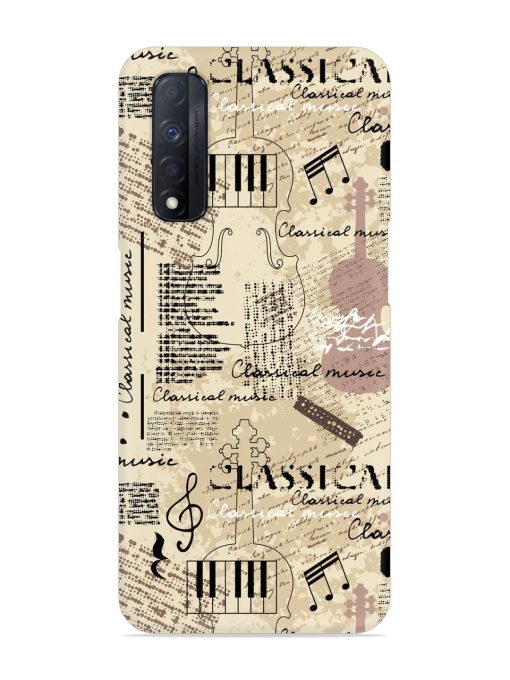 Classical Music Lpattern Snap Case for Realme Narzo 30 (4G)