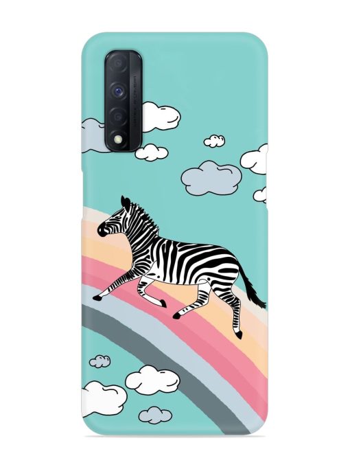 Running Zebra Snap Case for Realme Narzo 30 (4G)