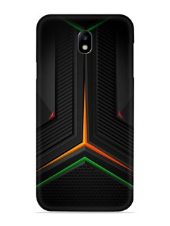 Orange Triangle Light Snap Case for Samsung Galaxy J7 (2017)