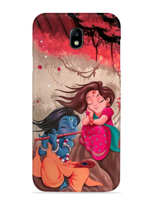 Radhe Krishna Water Art Snap Case for Samsung Galaxy J7 (2017)