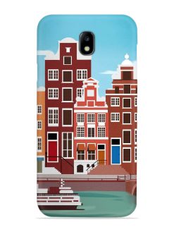 Scenery Architecture Amsterdam Landscape Snap Case for Samsung Galaxy J7 (2017)