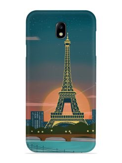 Scenery Architecture France Paris Snap Case for Samsung Galaxy J7 (2017)