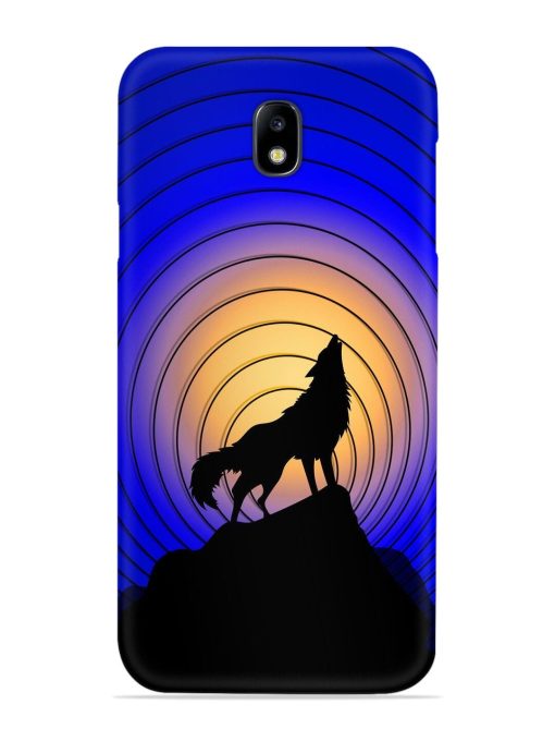 Fox Roaring Design Snap Case for Samsung Galaxy J7 (2017) Edge Zapvi