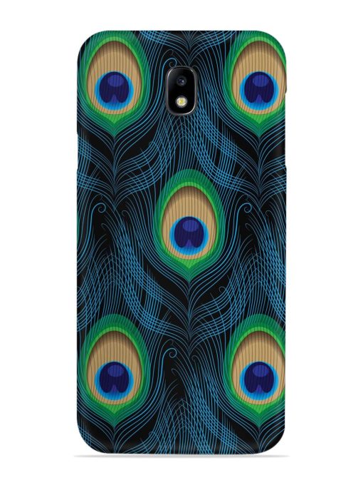 Seamless Pattern Peacock Snap Case for Samsung Galaxy J7 (2017)