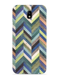 Chevron Random Color Snap Case for Samsung Galaxy J7 (2017)