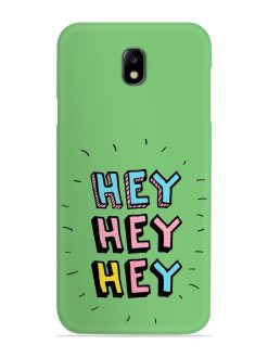 Hey Vector Cartoon Snap Case for Samsung Galaxy J7 (2017)
