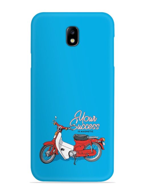 Motorcycles Image Vector Snap Case for Samsung Galaxy J7 (2017) Edge Zapvi