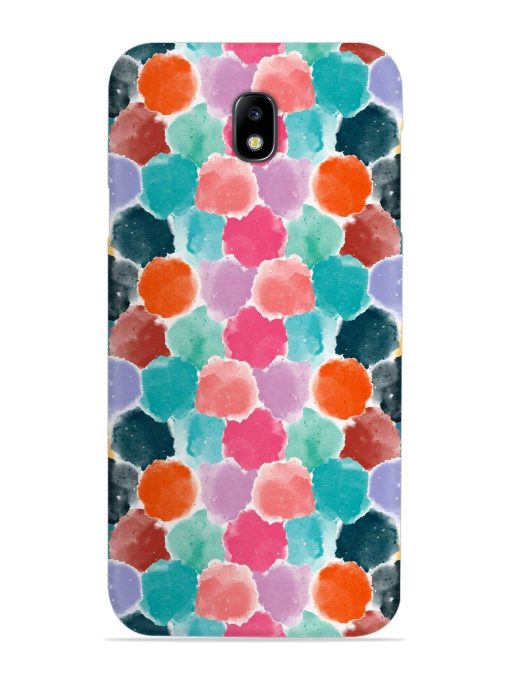 Colorful Seamless Pattern Snap Case for Samsung Galaxy J7 (2017)