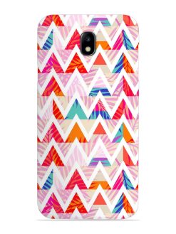 Abstract Triangle Background Snap Case for Samsung Galaxy J7 (2017)