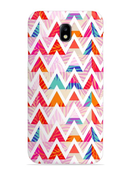 Abstract Triangle Background Snap Case for Samsung Galaxy J7 (2017)