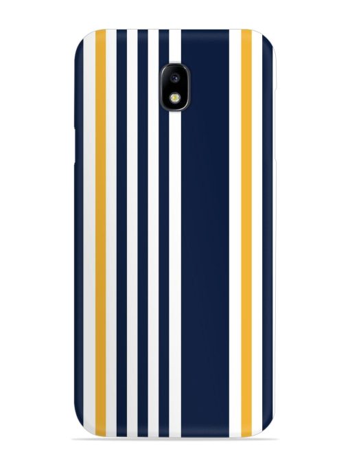 Seamless Stripe Pattern Snap Case for Samsung Galaxy J7 (2017)