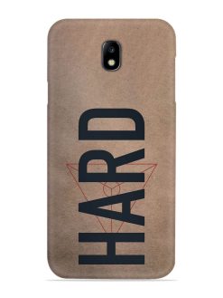 Hard Typo Snap Case for Samsung Galaxy J7 (2017)