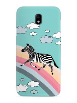 Running Zebra Snap Case for Samsung Galaxy J7 (2017)
