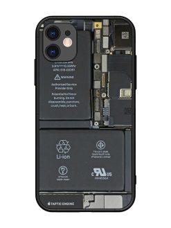 Phone Insider Glossy Metal Phone Cover for Apple Iphone 11