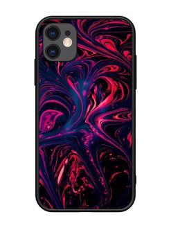 Abstract Background Glossy Metal Phone Cover for Apple Iphone 11