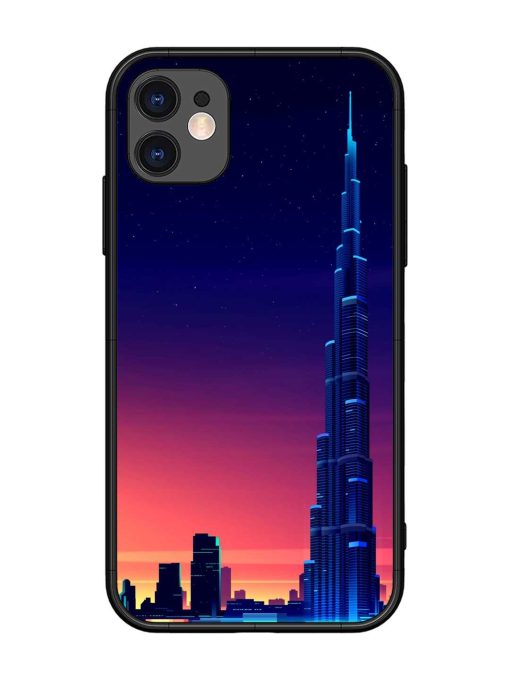 Burj Khalifa Abstract Glossy Metal Phone Cover for Apple Iphone 11