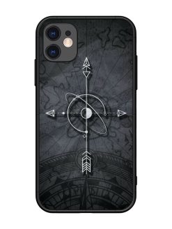 Lighting Cross Glossy Metal Phone Cover for Apple Iphone 11