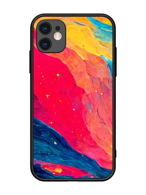 Starry Night Glossy Metal Phone Cover for Apple Iphone 11