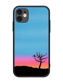 Natural Gradient Glossy Metal Phone Cover for Apple Iphone 11