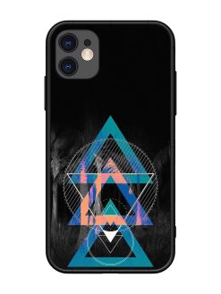 Indie Cross Glossy Metal Phone Cover for Apple Iphone 11