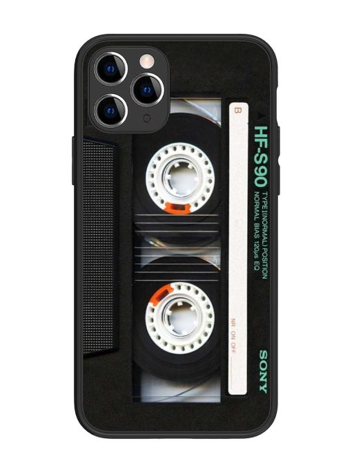 Sony Hf-S90 Cassette Glossy Metal Phone Cover for Apple Iphone 11 Pro