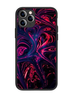Abstract Background Glossy Metal Phone Cover for Apple Iphone 11 Pro