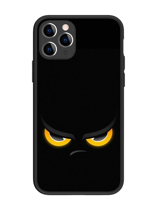 Scary Yellow Eye Glossy Metal TPU Phone Cover for Apple Iphone 11 Pro Edge Zapvi