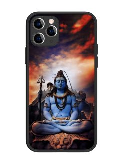 Jai Jai Shiv Glossy Metal Phone Cover for Apple Iphone 11 Pro