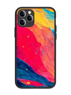 Starry Night Glossy Metal Phone Cover for Apple Iphone 11 Pro