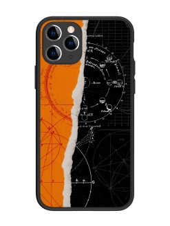 Planning Zoning Glossy Metal Phone Cover for Apple Iphone 11 Pro