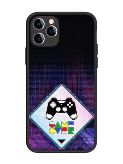 Game Over Glossy Metal Phone Cover for Apple Iphone 11 Pro