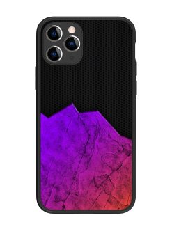 Minimalist Gradient Glossy Metal Phone Cover for Apple Iphone 11 Pro