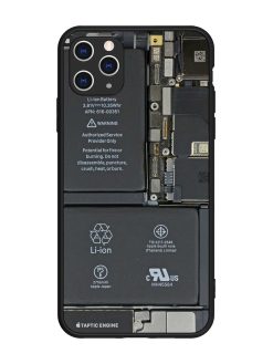 Phone Insider Glossy Metal Phone Cover for Apple Iphone 11 Pro Max