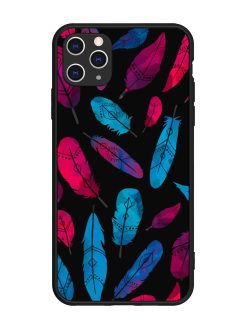 Feather Art Glossy Metal Phone Cover for Apple Iphone 11 Pro Max