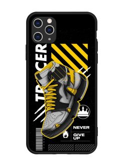 Shoe Background Glossy Metal Phone Cover for Apple Iphone 11 Pro Max