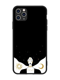 Mystical Vector Vintage Glossy Metal TPU Phone Cover for Apple Iphone 11 Pro Max